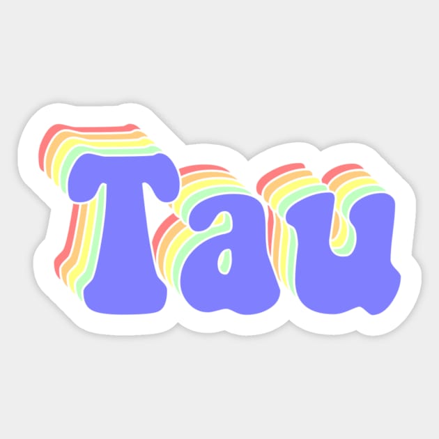 TAU Sticker by Rosemogo